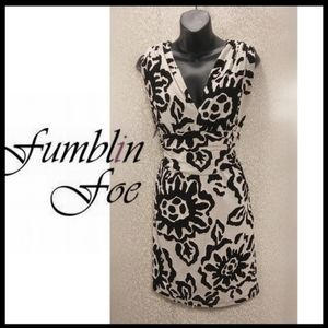 Cutout Bodycon Mini Dress by Fumblin' Foe